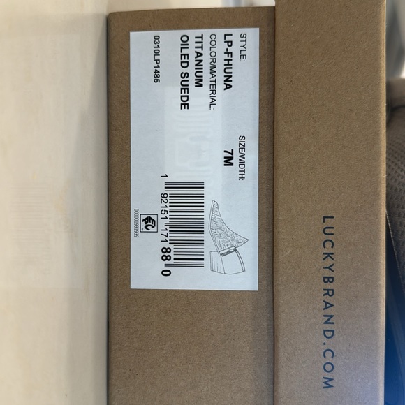 Lucky Brand Suede Bootie- new in box! - Picture 3 of 4